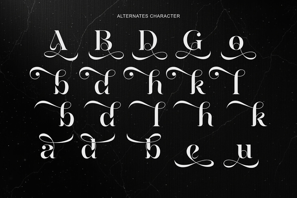 Meylda - Lavish Stylish Serif, a Serif Font by Sealoung (Photo 10 of 11)