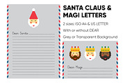 Santa Claus & Magi Letters, a Decorative Illustration by beguima (Thumbnail 1 of 3)