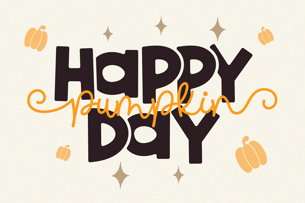 Halloween Wish Cute Fun Font Duo, a Handwritten Font by Airotype (Photo 2 of 13)