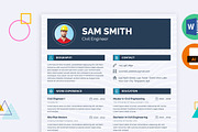 Resume bundle offer, a Resume Template by Hervat (Thumbnail 2 of 7)