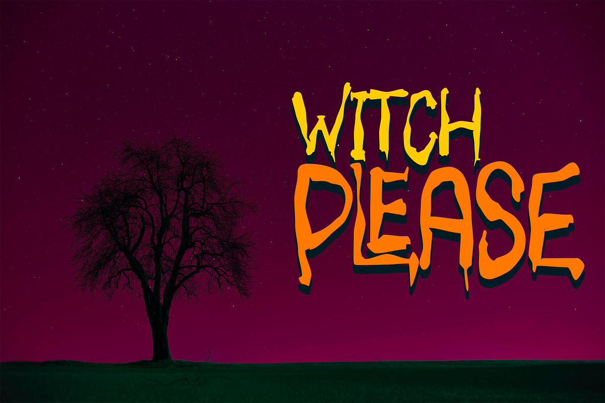 MONSTERIA - Halloween Font, a Font by NTC Graphic (Photo 4 of 8)