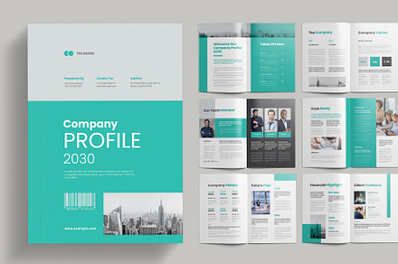 Company Profile Layout