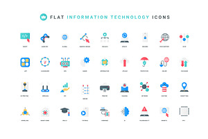 Information technology, network, a Technology Illustration by Lemberg Vector