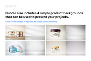 Cosmetic jar mockups bundle, a Packaging Mockup by Smarty Mockups (Thumbnail 23 of 28)