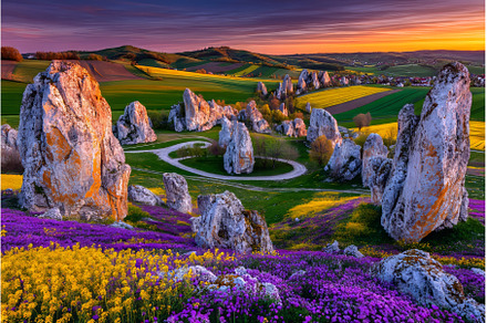Adrspach rock city, located in the, a Nature Photo by ZinetroN
