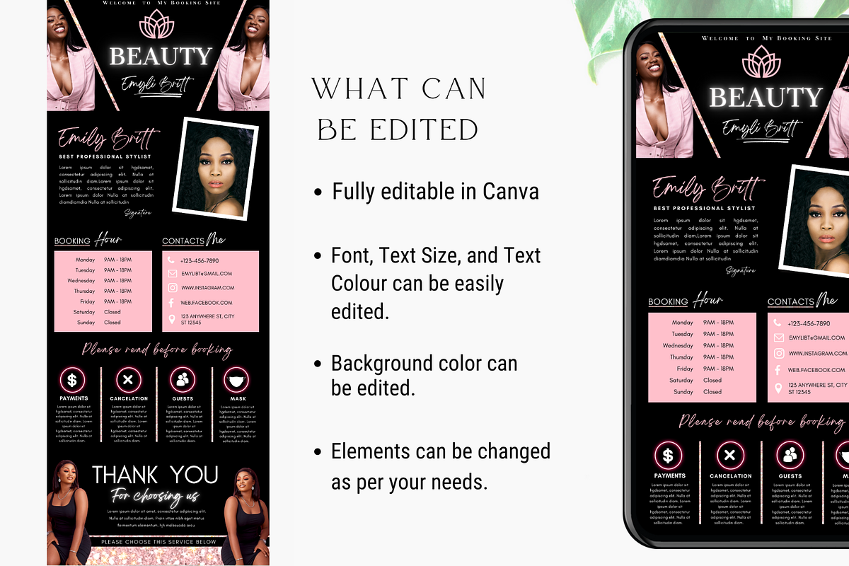 Acuity Scheduling Template, a Templates & Theme by TimCanvaTemplate (Photo 3 of 5)