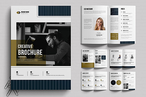 Creative Brochure Template, a Brochure Template by MightyDesign