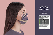 5 Mockups Face Mask, a Mask Mockup by Grow Design Craft Studio (Thumbnail 3 of 7)