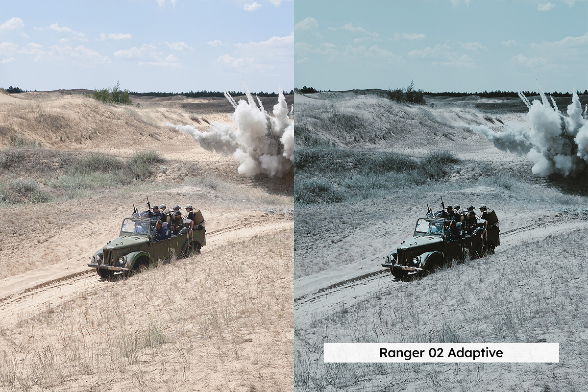 20 Muted Military Lightroom Presets, a Preset Add-On by SparkleStock (Photo 9 of 13)
