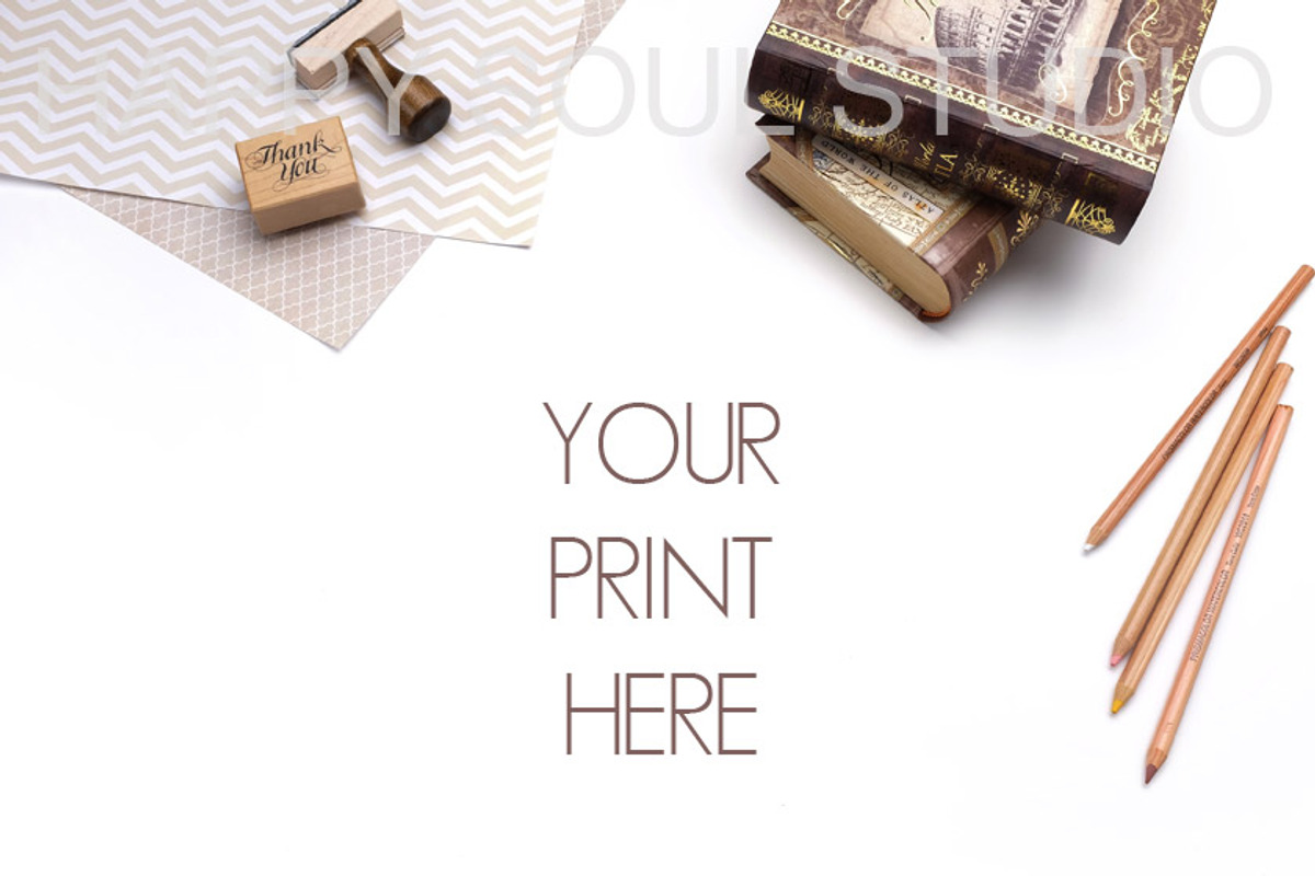 Neutral Product Background Photo, a Print Template by Happy Soul Studio (Photo 1 of 2)