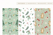 Watercolor Whimsical Christmas Set, a Decorative Illustration by Carol Lozove (Thumbnail 27 of 44)