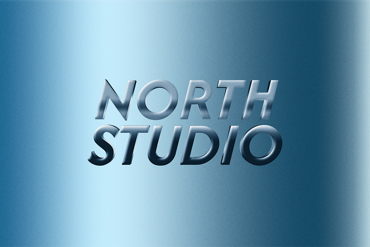 Reflective Metal Effect Photoshop, a Branding & Logo Template by Tasha's Verse (Photo 4 of 4)