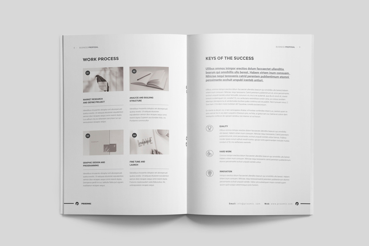 Proposal, a Brochure Template by DesignJanala (Photo 5 of 10)