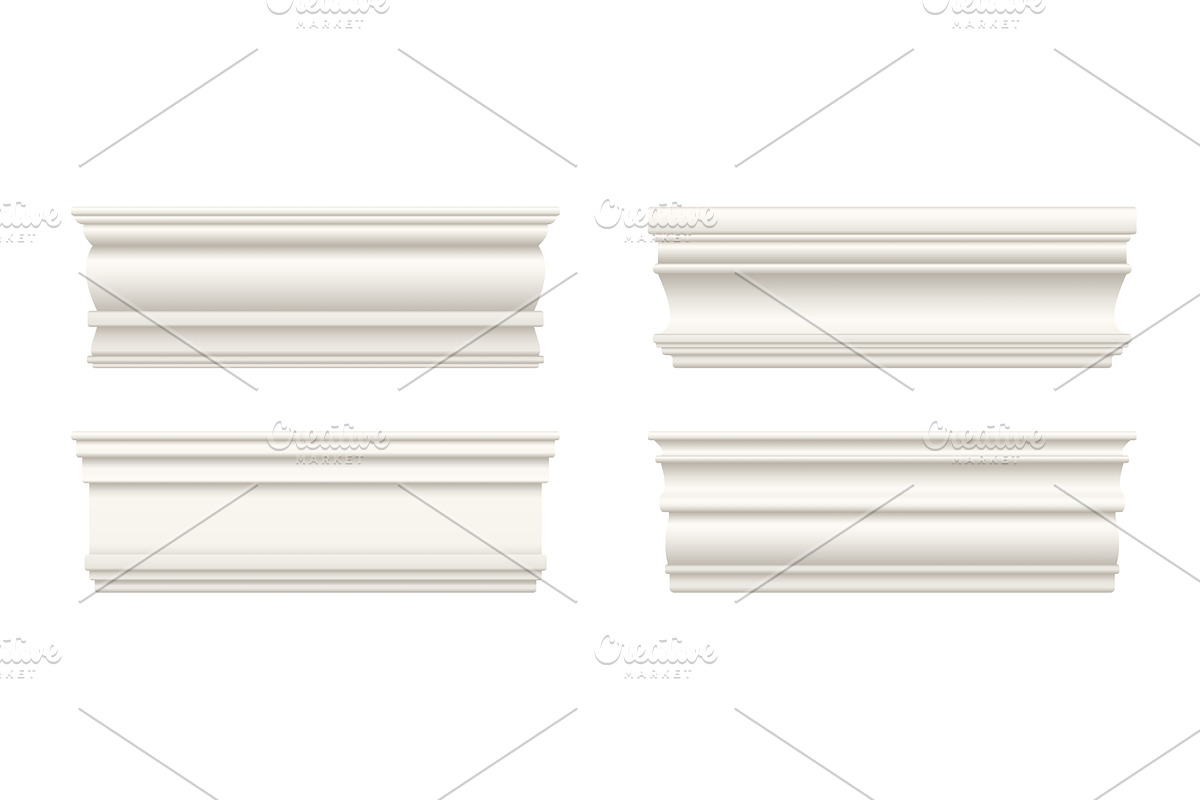 Trim molding, interior moulding, an Object Illustration by Buch&Bee