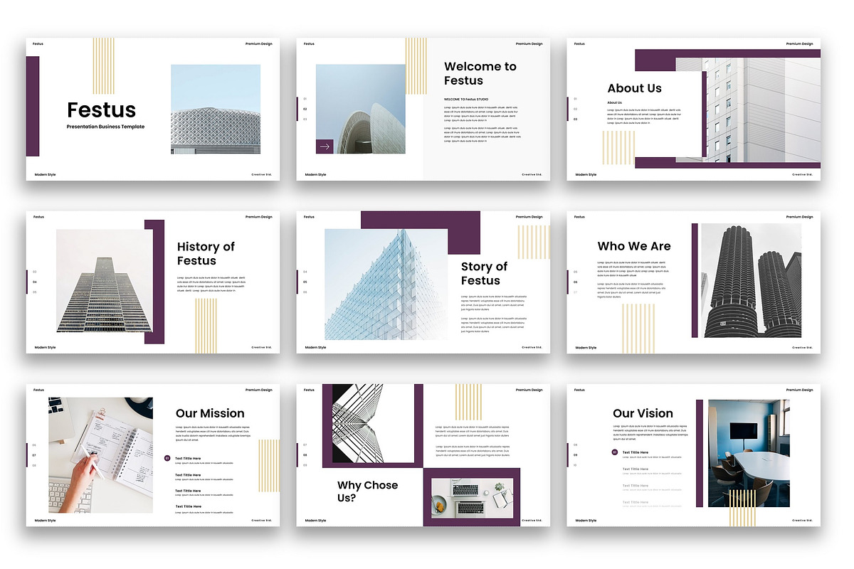 Festus– Business  Keynote Template, a Presentation Template by kreatifreya (Photo 3 of 5)