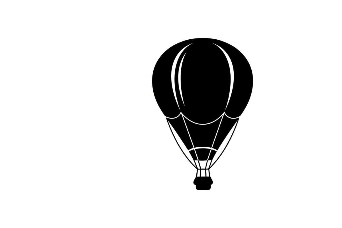 hot air balloon silhouettes, an Illustration by Amazin_art (Photo 8 of 31)