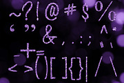 Purple Glitter Alphabet Clip Art, an Object Graphic by Paper Element (Thumbnail 3 of 5)