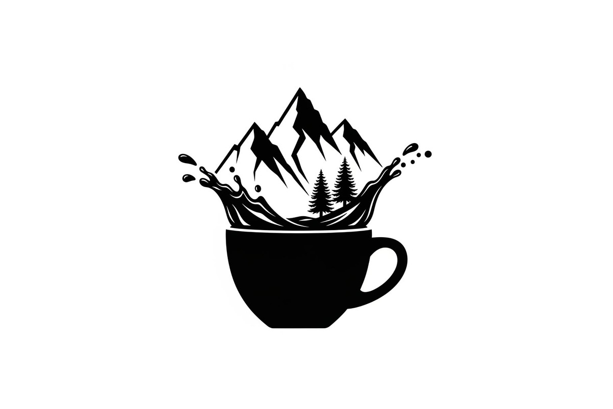 Mountain Coffee Cup Design Bundle, an Illustration by yasushie (Photo 17 of 31)