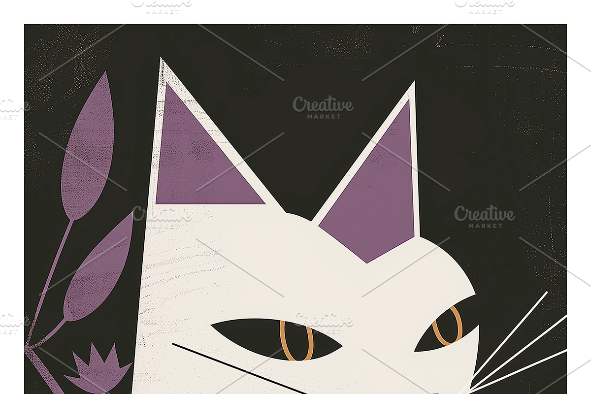 Caat Co - Whimsical Quirky Cats, an Animal Illustration by milatovar (Photo 14 of 20)