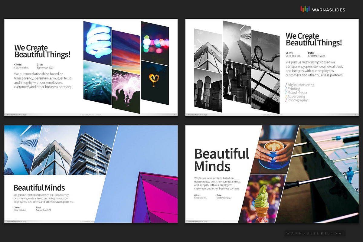 Portfolio PowerPoint Templates, a Presentation Template by Warna Works (Photo 21 of 27)