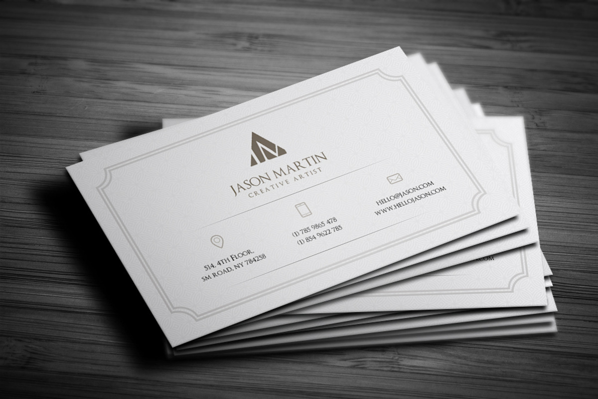 Super Royal Business Card, a Resume Template by bouncy (Photo 3 of 4)
