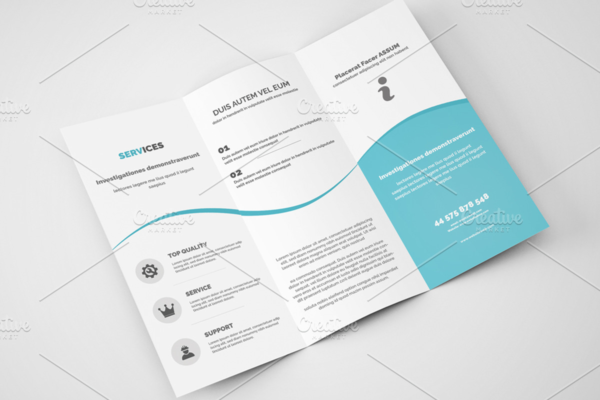 Business TriFold Brochure - Letter, a Brochure Template by Creative Shop (Photo 1 of 2)