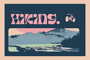 TANAMERA | Psychedelic Font, a Sans Serif Font by Jolicia Type (Thumbnail 3 of 11)