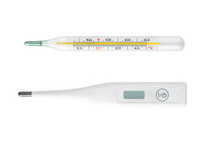 Medical body thermometer isolated, a Health & Medical Photo by BOOCYS