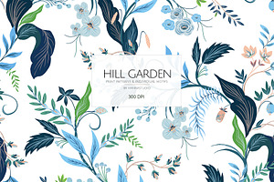 HILL GARDEN, Luxury Pattern Design!