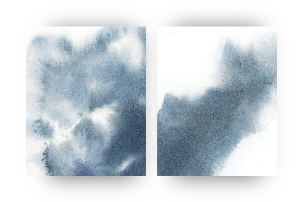 Steel Blue abstract backgrounds, a Texture Graphic by Kolorata Art (Photo 2 of 5)