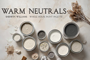 SW Warm Neutrals Home Paint Palette, a Presentation Template by CONCEPT COLORS (Thumbnail 1 of 9)