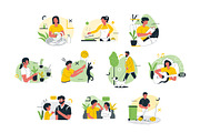 Daily Activity Illustration, a Person Illustration by Loin Studio (Thumbnail 3 of 4)