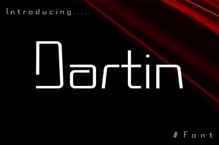 Dartin - Life Music Font