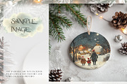 Christmas Ceramic Ornament Mockups, a Product Mockup by mock-ups (Thumbnail 5 of 8)