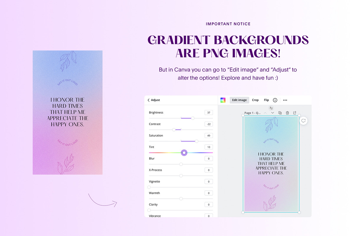 Canva Instagram story quotes, a Social Media Template by Alice Store (Photo 6 of 7)