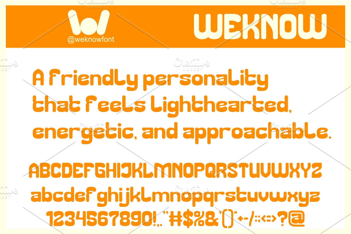 Make Smile Font, a Sans Serif Font by weknow (Photo 3 of 8)