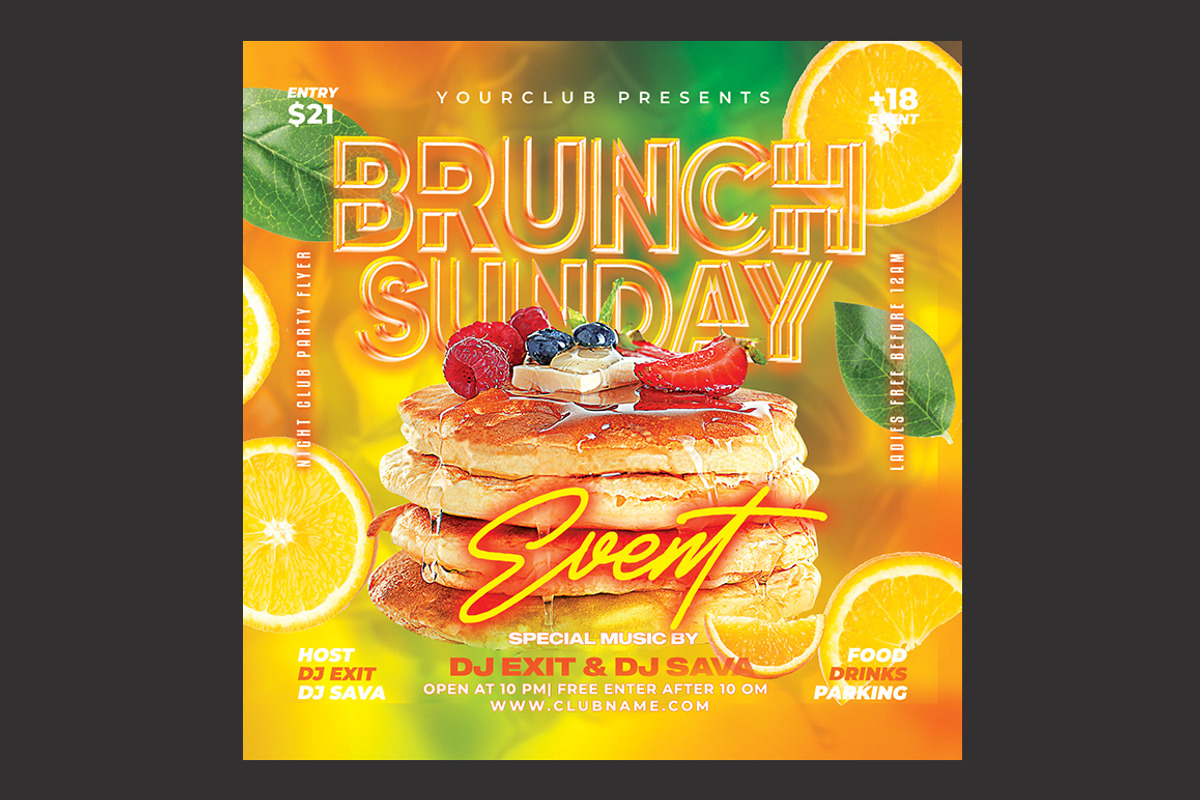Brunch Flyer