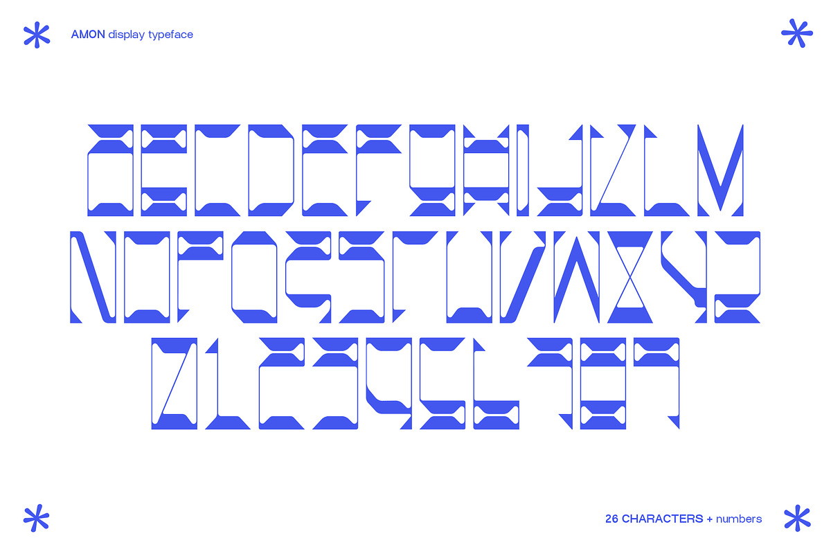 AMON & SHIKARA Display Typefaces, a Font by MDP TYPEFACES (Photo 3 of 6)
