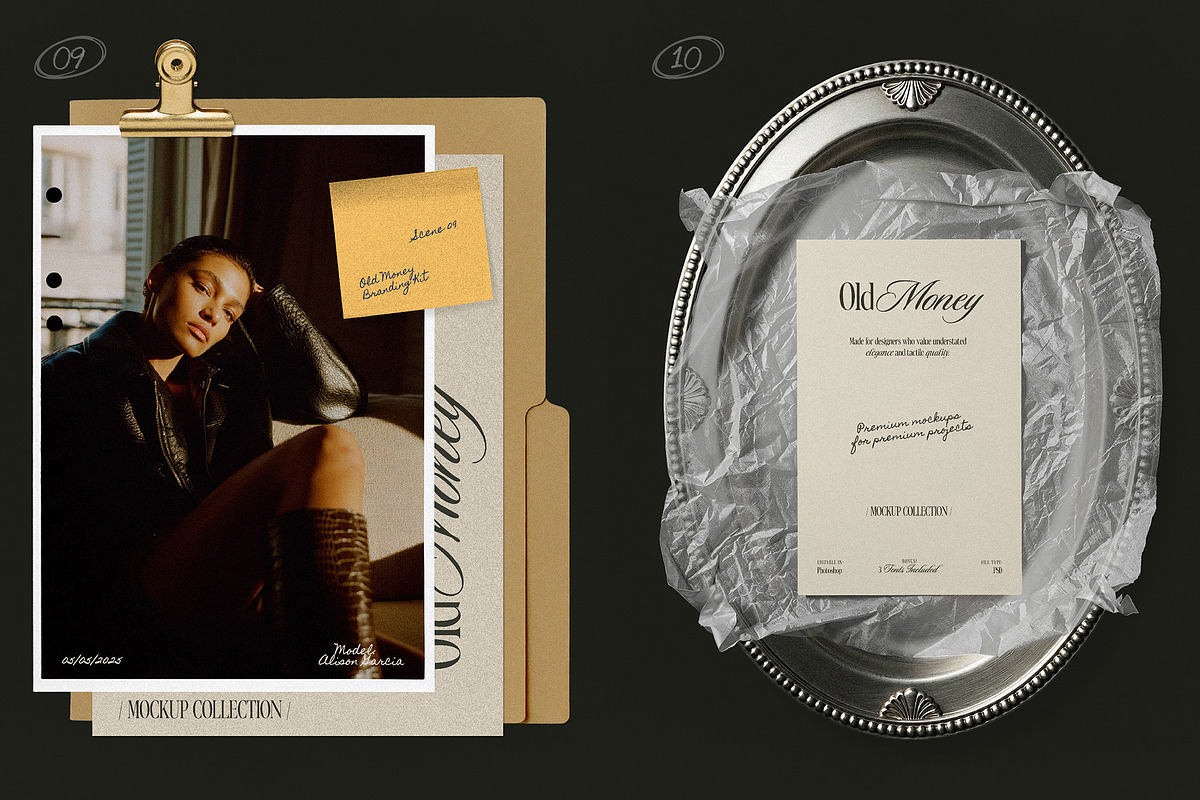 Old Money - Luxury Mockup Bundle, an Advertising Mockup by AndrewPixel (Photo 9 of 11)