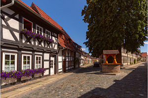 Historic Street in Wernigerode