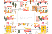 Firefighter pattern firetruck rescue, a Pattern Graphic by Milatoo (Thumbnail 2 of 3)