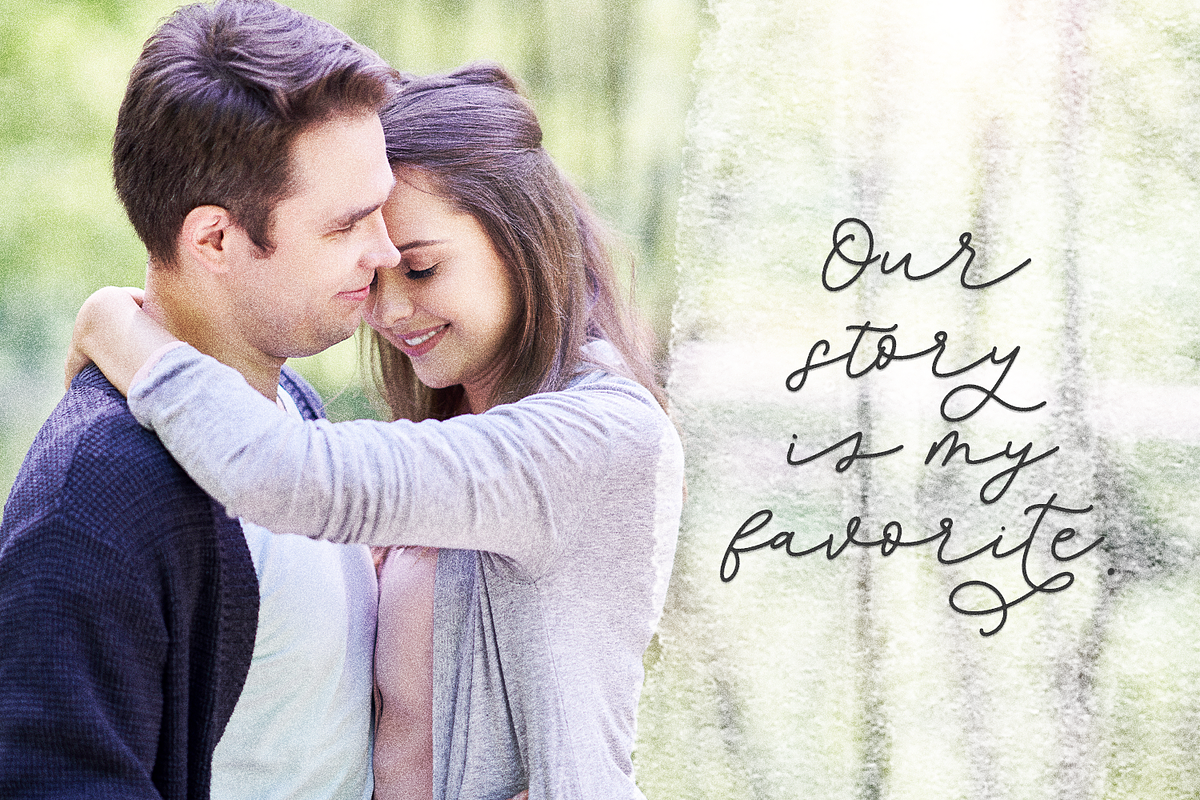 Flowerwood Script Font, a Script Font by Beck McCormick (Photo 7 of 10)