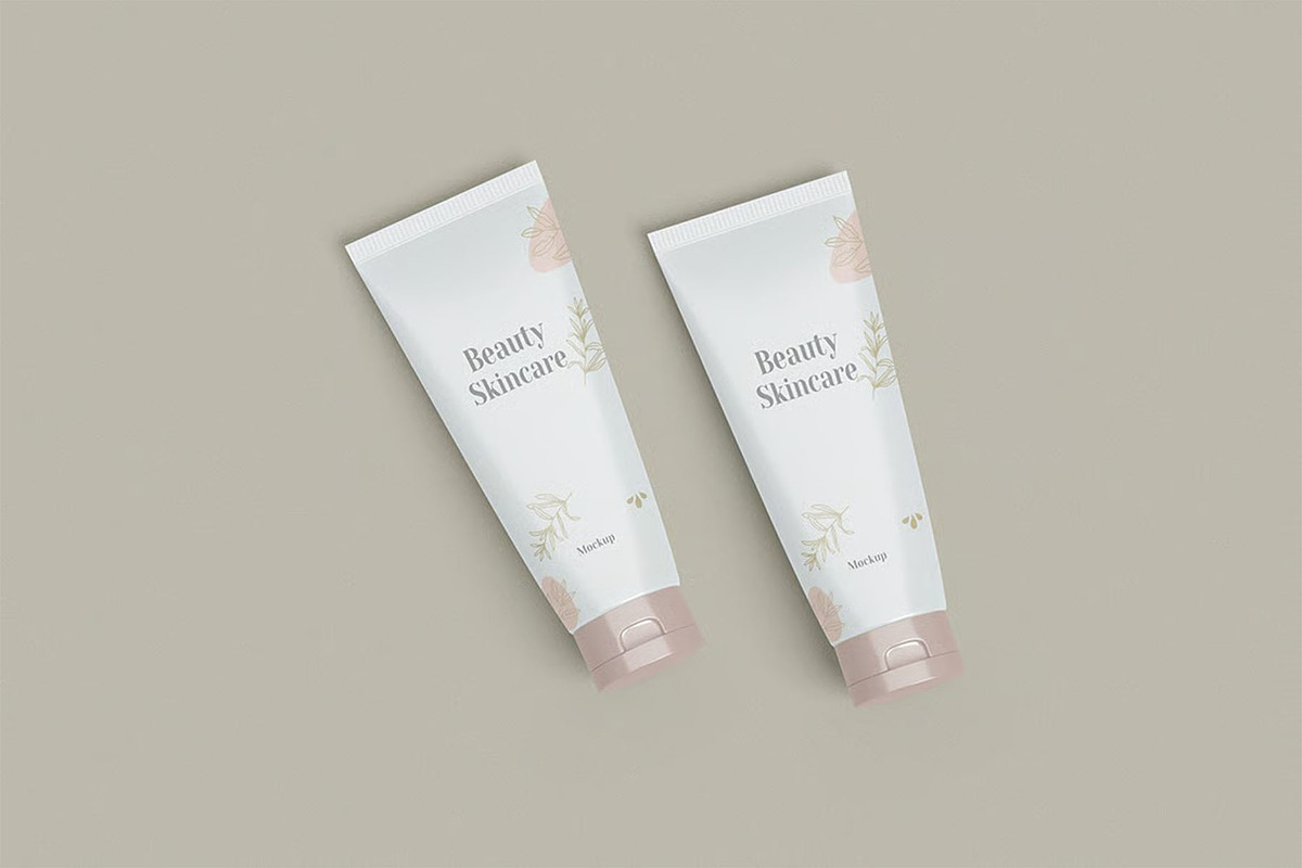 Cosmetic Tube Mockup, a Packaging Mockup by zpackcreative (Photo 3 of 5)