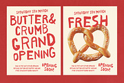 Butter And Crumb Font Duo, a Handwritten Font by Nicky Laatz (Thumbnail 8 of 19)
