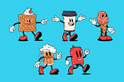 Snack Attack Squad - Characters, a Food Illustration by Sandypramana (Thumbnail 5 of 10)