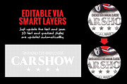 Car Show Flyer - Vintage / Classic, a Flyer Template by Nathan Knight Design (Thumbnail 4 of 4)