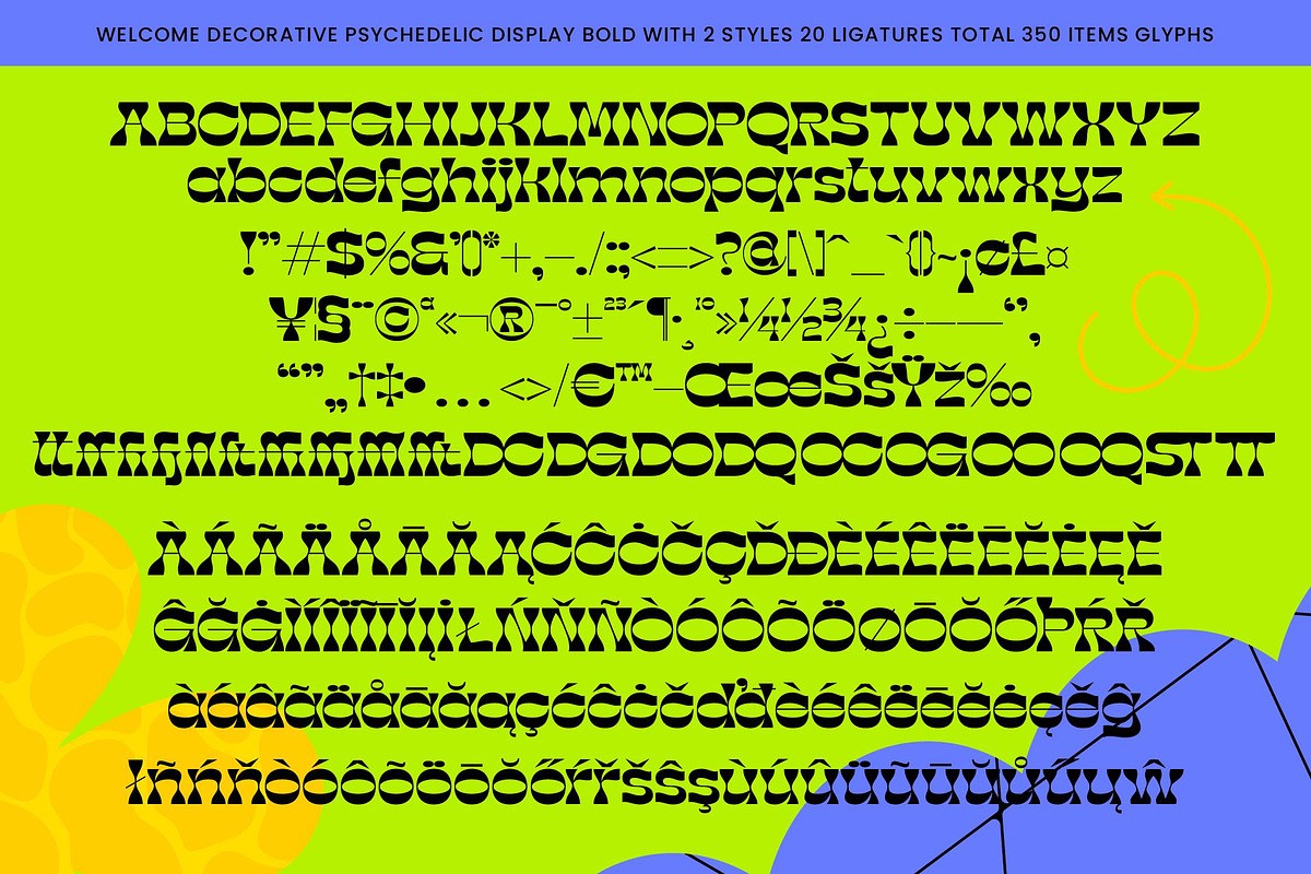 Stay Moosen Psychedelic Display Font, a Sans Serif Font by timelesstype.co (Photo 10 of 10)