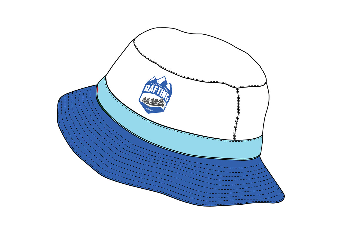 Bucket Hats - Vector Template Mockup, a Hat Mockup by Mark Anthony Media (Photo 3 of 4)