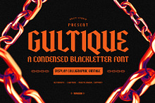 Gultique - Display Calligraphic