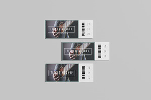 Event Tickets Mockup Set